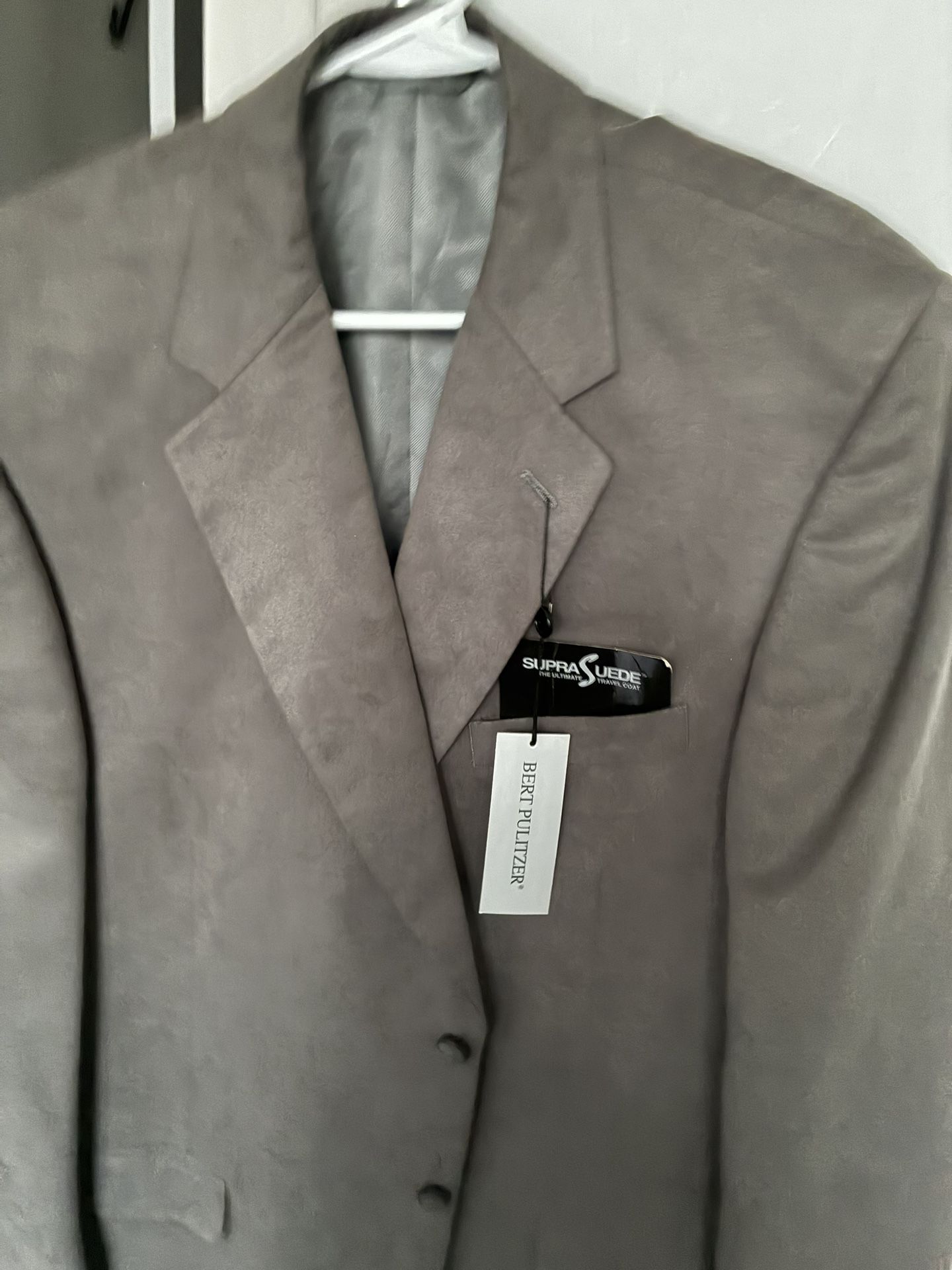 Brent New Sued Jacket Size Xl
