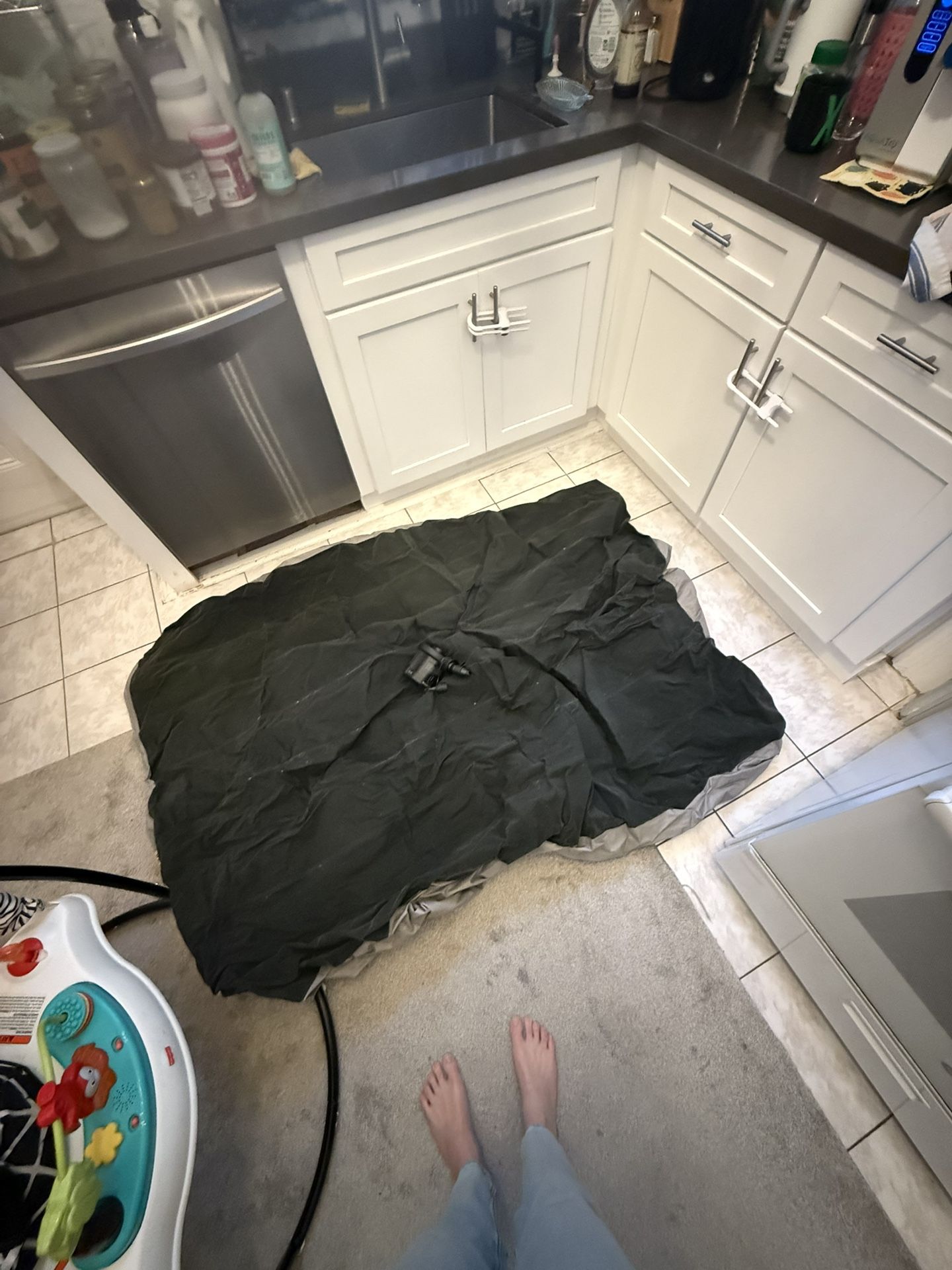 Inflatable Bed And Pump