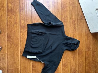 Black Essential hoodie
