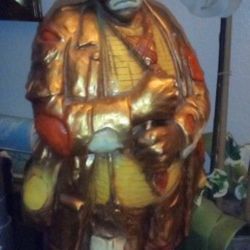 Statue Of A Sad Clown 