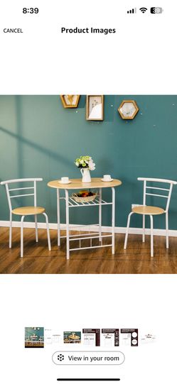 Table And Chair Indoor Set