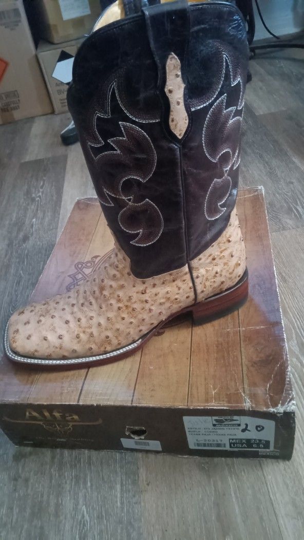 Crocodile Boots Pure Leather From Juarez Mexico