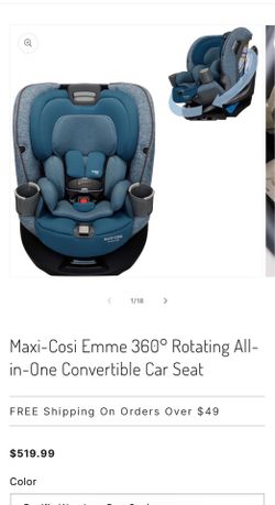 Semi-Used $240 Maxi-Cosi Emme 360° Rotating All-in-On
