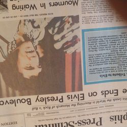 elvis Memphis newspapers