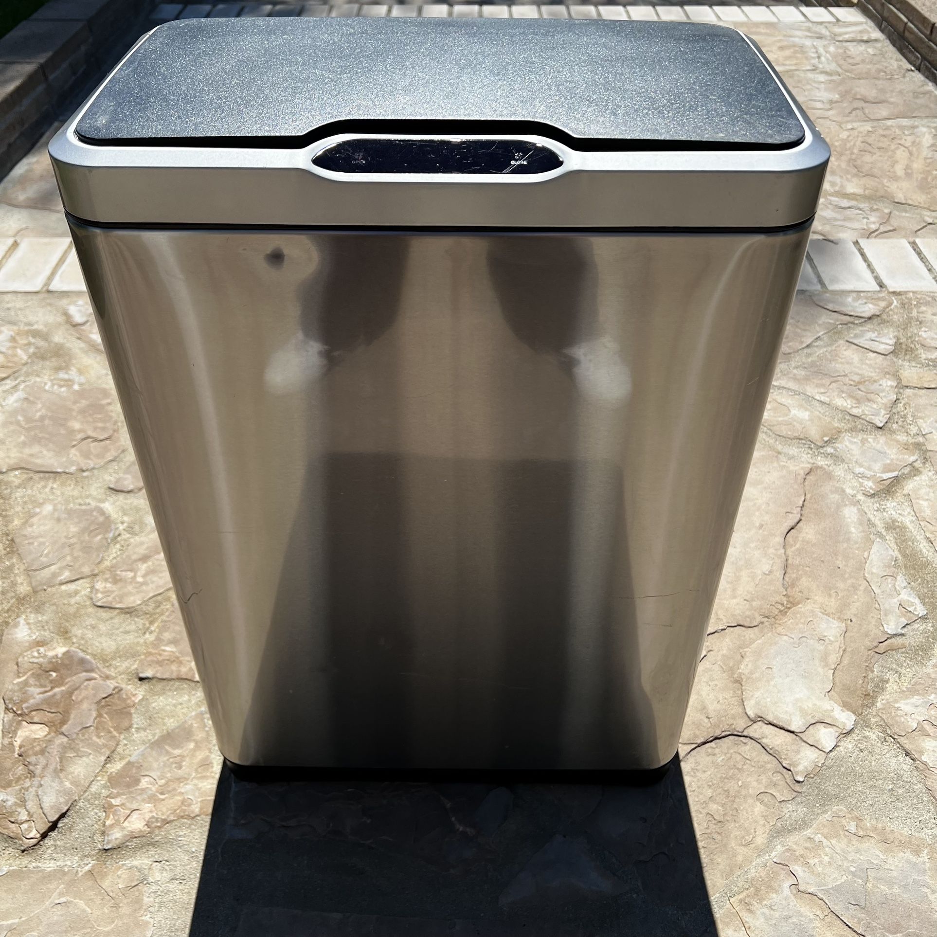 Cooke & Lewis Drosera 45L Stainless Steel Trash Can