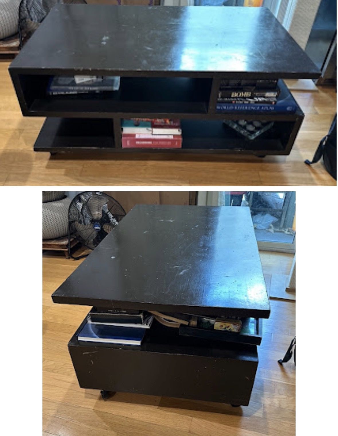 Coffee Table on Wheels