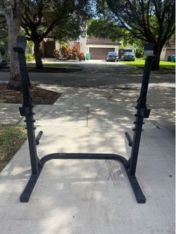 Weider squat rack