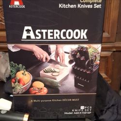 astercook 15 pc knife set