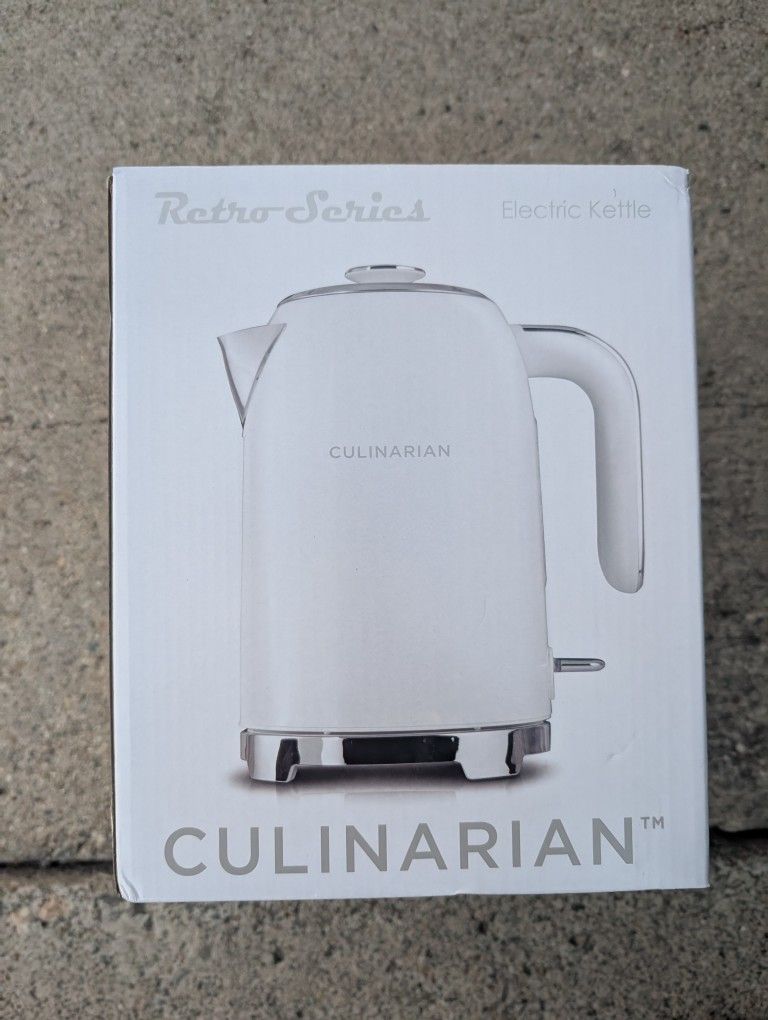 Culinarian Electric Kettle Retro Series