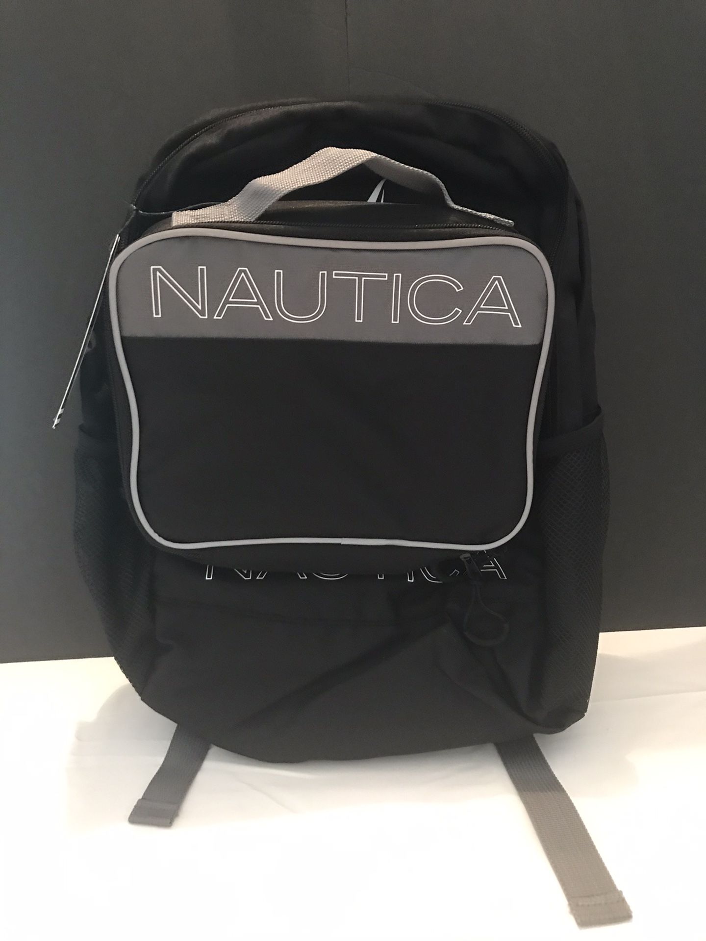 Youth Nautica Backpack with Matching Lunch Bag