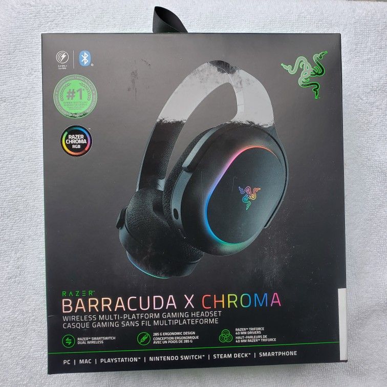Razer Barracuda X Chroma Wireless Multi-Platform Gaming and Mobile Headset