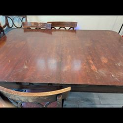 Comes With 6 Chair FREE