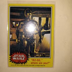 Star Wars Card R2 -d2 