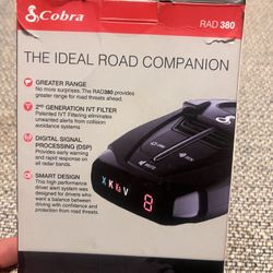 Cobra Rad 380 Dash Radar Laser Detector 2020 