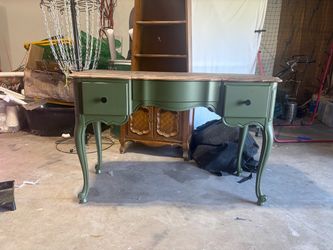 Vintage French Provincial Vanity Desk / Writing Desk
