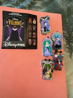 Disney Villains Pins
