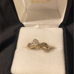 14k Diamond Ring