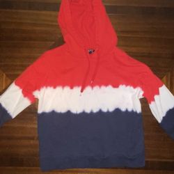 Lauren Ralph Lauren hooded tie dye sweatshirt