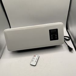 110v Wall Mounted Mobile/RV Mini Heater, 1500w, 1 to 12hr Timer