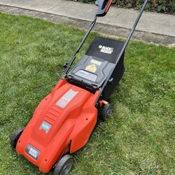 Electric Lawn Mower-Black & Decker