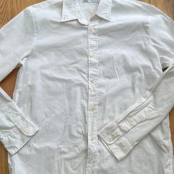 ZARA White Shirt Size Large 