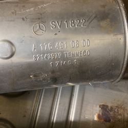Gla 250 Exhaust system Mercedes Oem