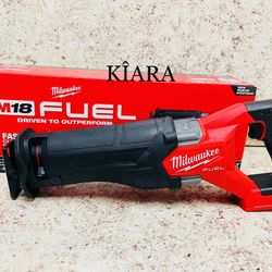 MILWAUKEE SUPER Sawzall M18 FUEL Model 2722-20 (Tool Only) Saw Sall Saw Zall