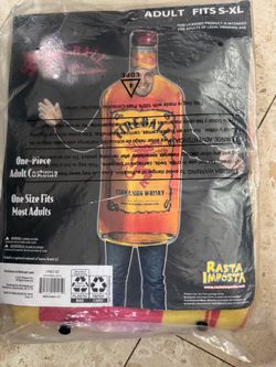 New Fireball MENS Halloween costume 2XL