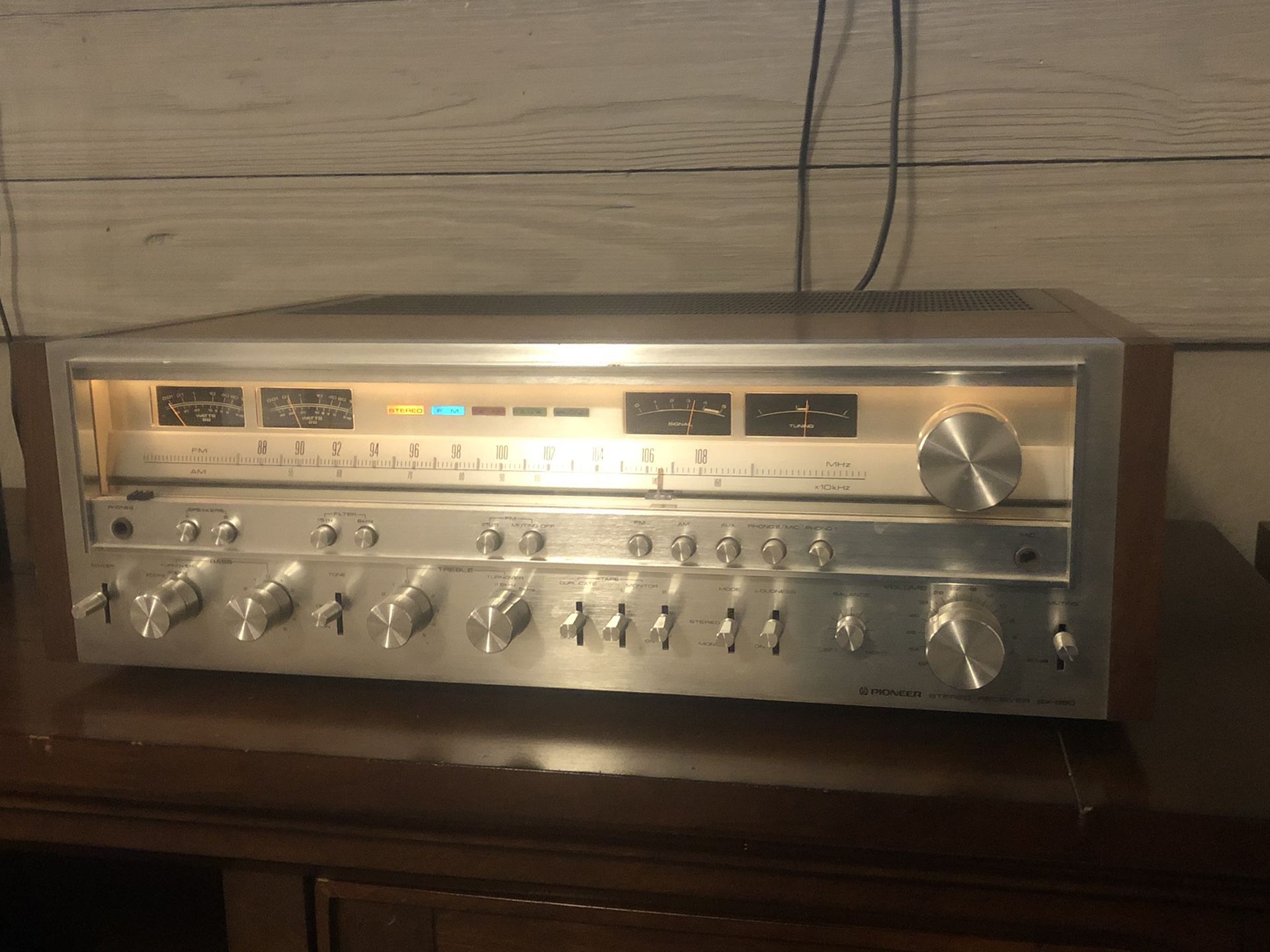 Vintage receiver & speakers