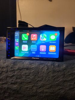 Pioneer Double Din DVD Player With Apple Car Play