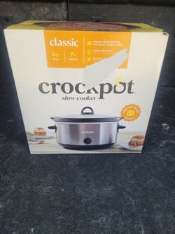 6qt crockpot slow cooker