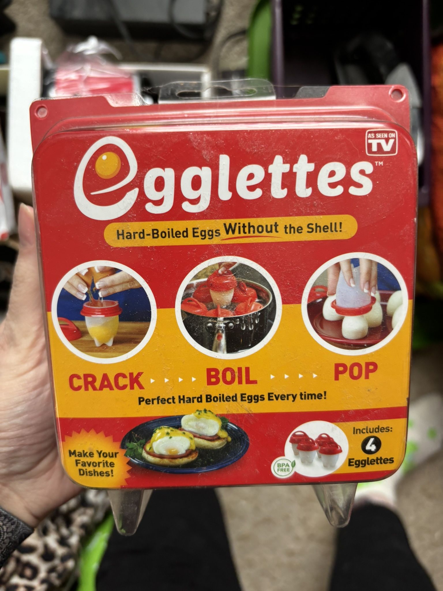 Egglettes for Hard Boiled Eggs