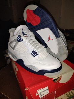 Midnight Navy Jordan 4's Men's size 10