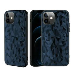 iPhone 12 Case/Designed for iPhone 12 Pro Case(2020) Shiny Glitter Slim Fit Protective Guardian (B-Black)