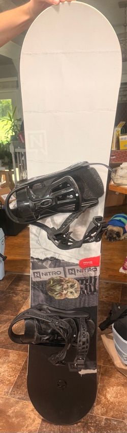 Nitro Prime Snowboard 163cm wide w/bindings