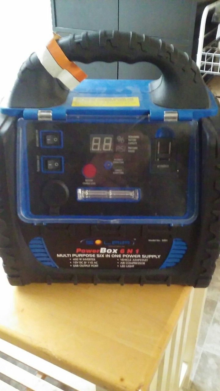 Solair power box 6 n 1