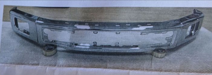 Defensa cromada  pra Ford f-150 3015-2017 nueva en caja