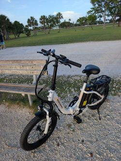 folding electric bicycle