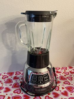 Black+Decker Quiet Glass Stainless Steel Blender