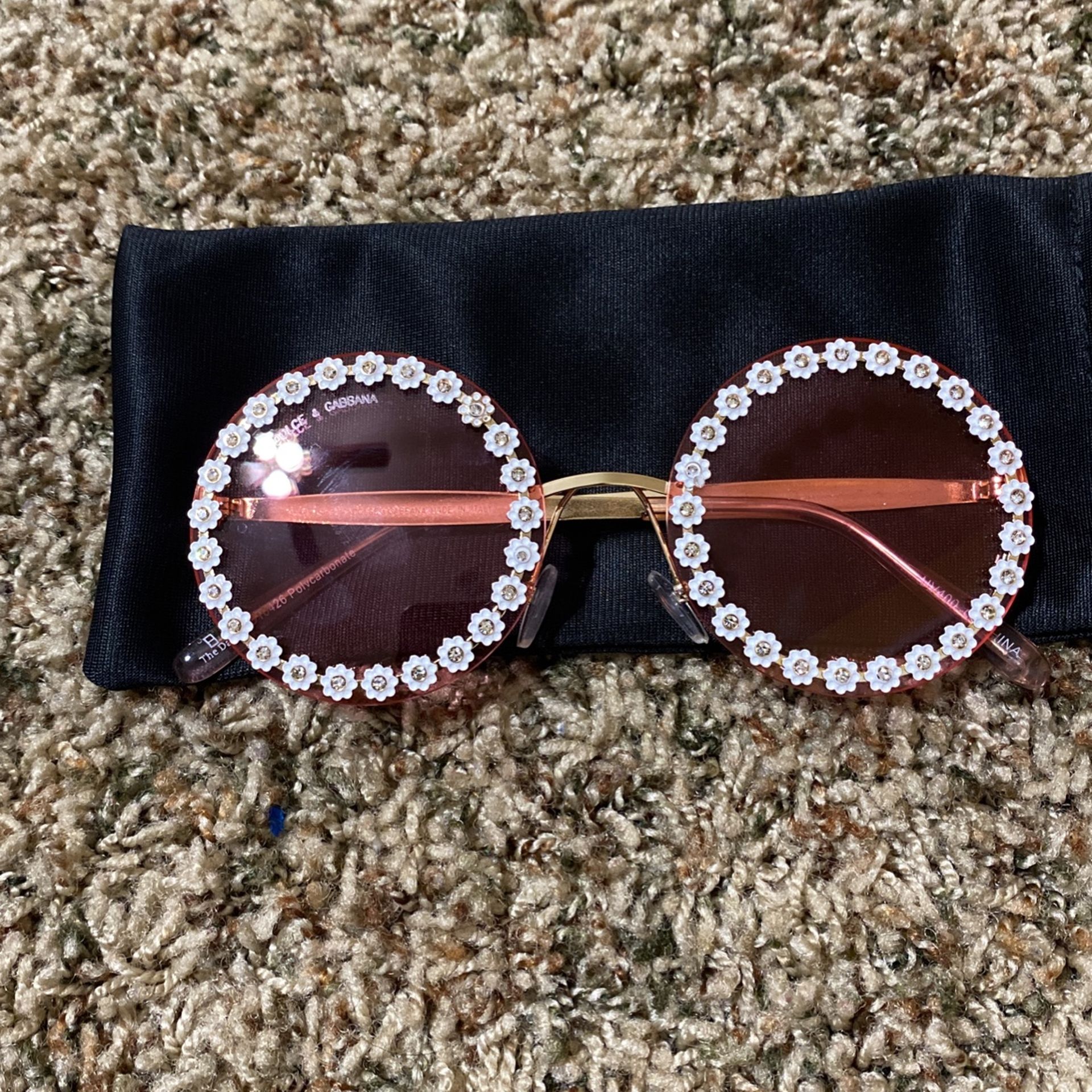 Sunglasses Sunflower Dolce Gabbana Dolce Gabbana Crystal - Main Image