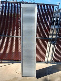 Wheelchair ramp. Aluminum folding