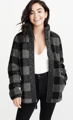 Full-Zip Sherpa Fleece Jacket