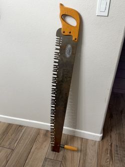 Vintage Curtis 2-person Crosscut Saw 48-inch