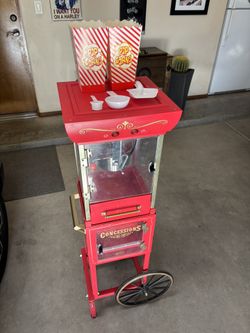 Vintage Popcorn Machine