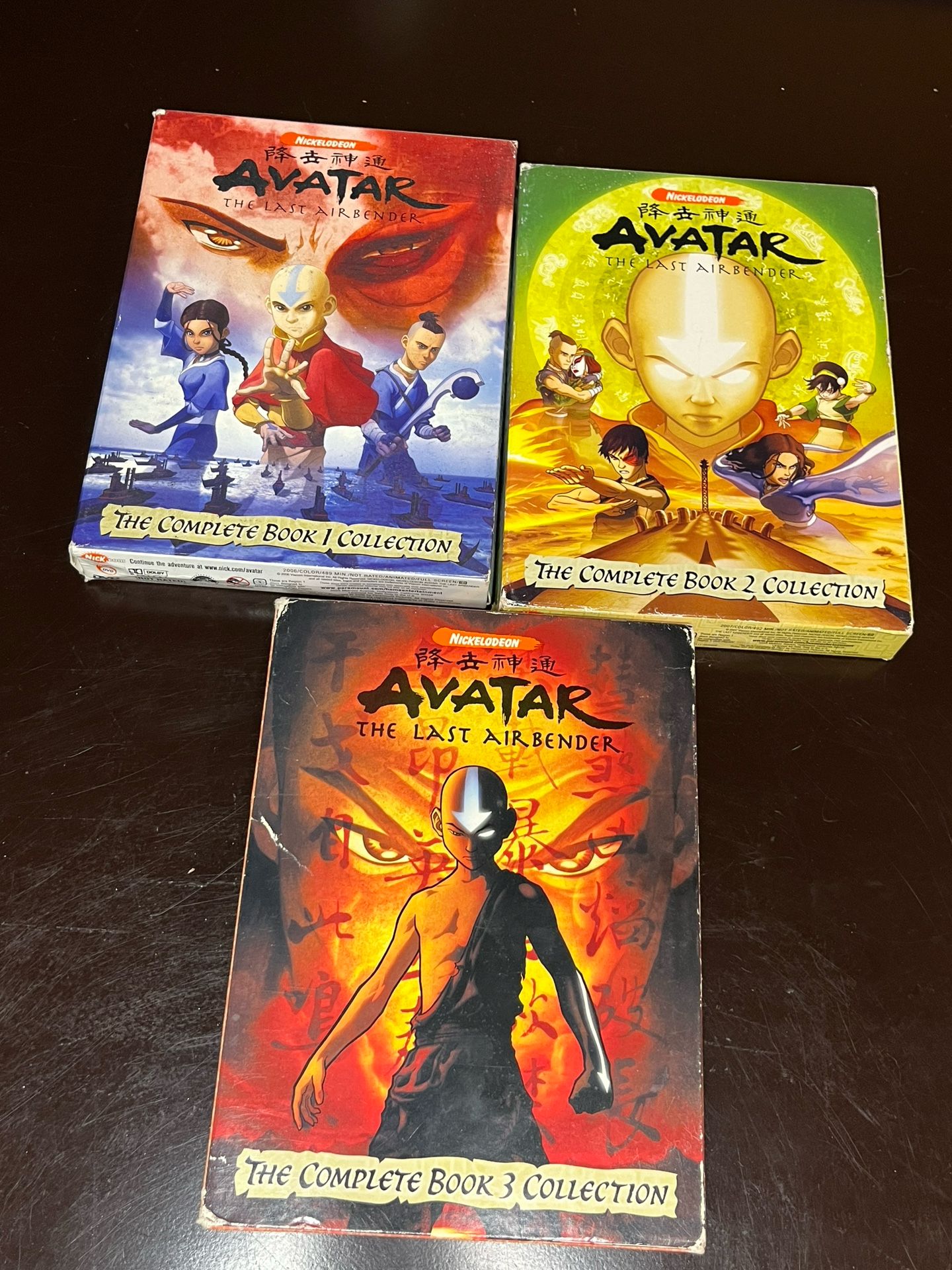 Avatar The Last Airbender: The Complete Book Collection 1-3 DVD Set