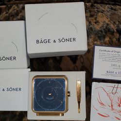 Swiss Made - Båge  & Sońer "Stary Night" Personal Alarm Clock *NeW* 