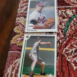 Atlanta Braves Tom Glavine Baseball Cards Lot Upper Deck Only 