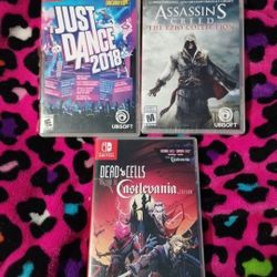 Nintendo Switch Games, $23 Each