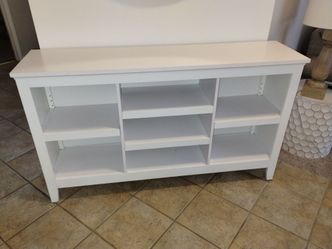 32" Carson Horizontal Bookcase: Sturdy Melamine, 7 Shelves, Home Office -