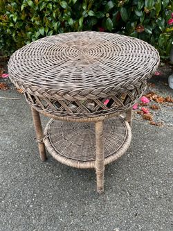 Wicker Table